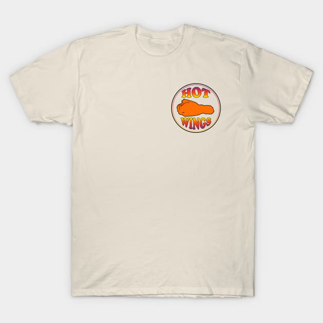 Hot Wings Team Drums T-Shirt by Erika Lei A.M.